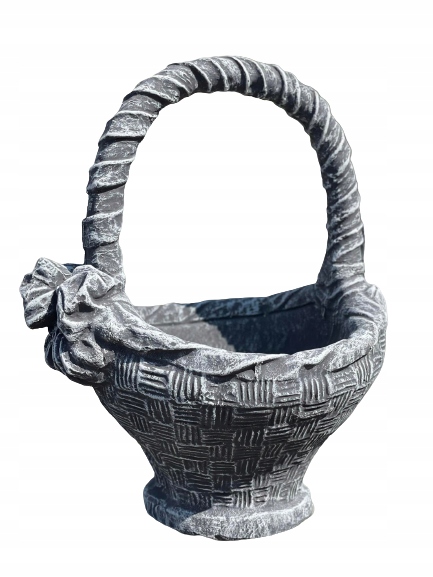Kvetináč betón sivý Styrobud Górno 49 cm x 49 x 78 cm