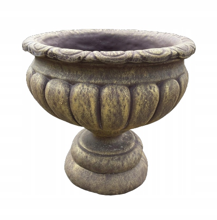 Béžový betónový kvetináč Styrobud Górno 43 cm x 43 x 41 cm