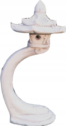 Veľká betónová záhradná lampa PAGODA (P15) ALA-SHOP