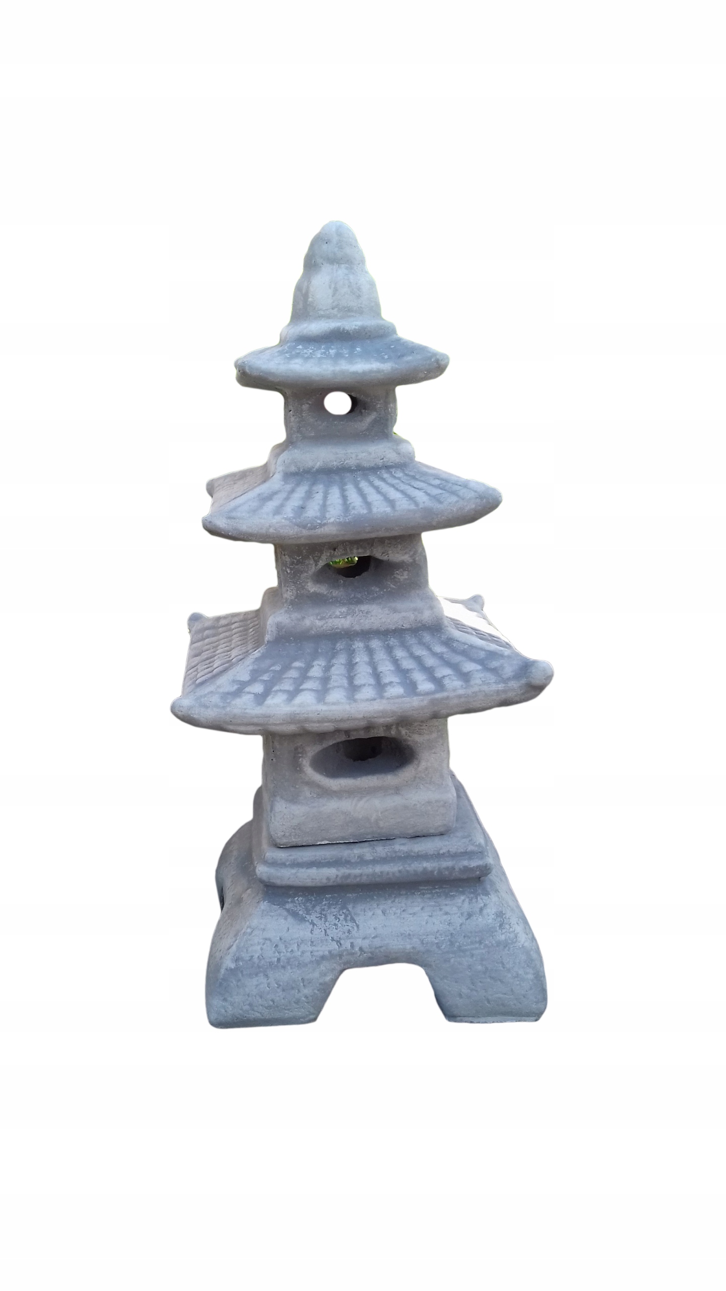 japonská pagodová záhradná figúrka