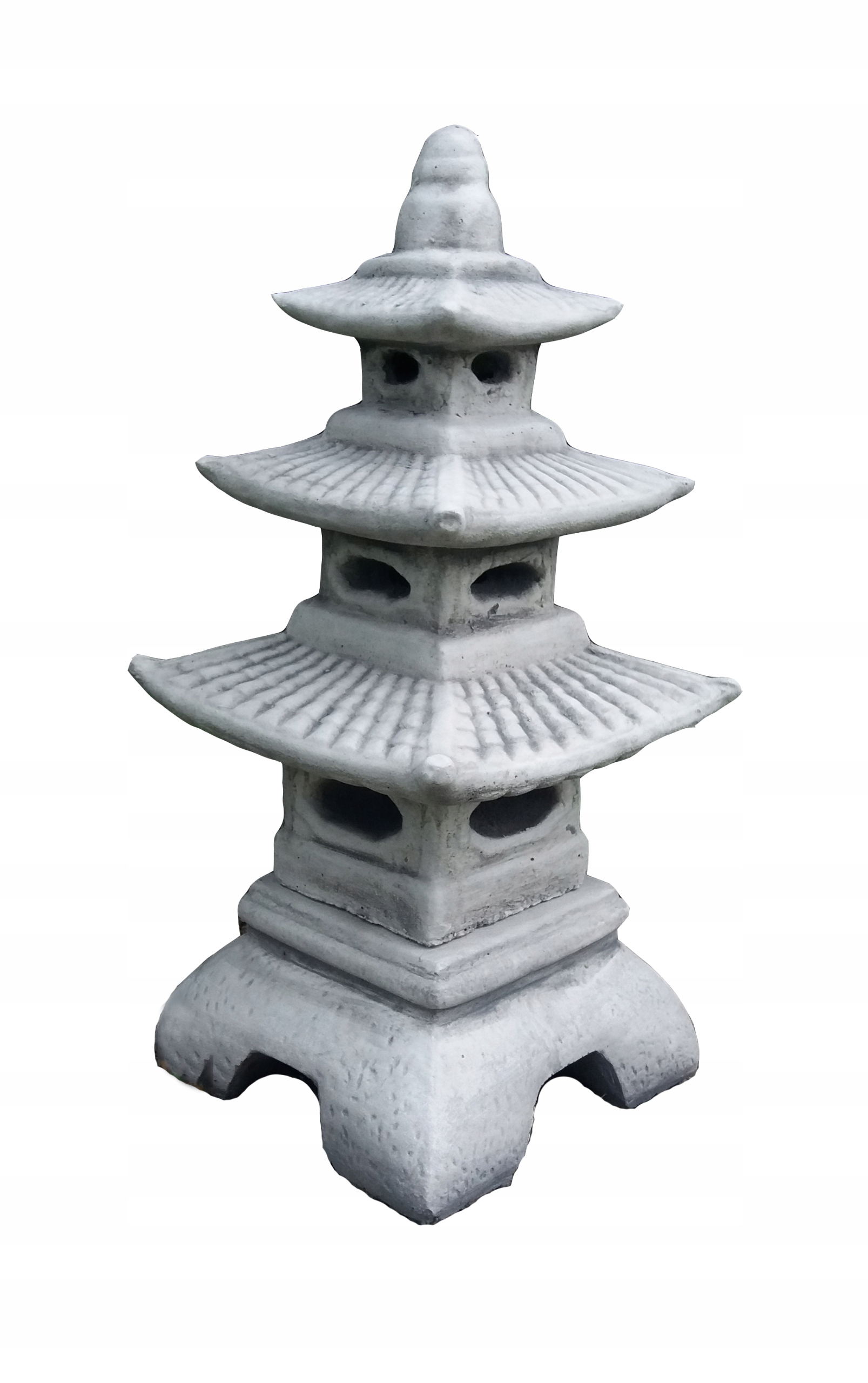 Záhradná ozdoba, betónová figúrka, orientálna lampa, japonská pagoda, dekorácia