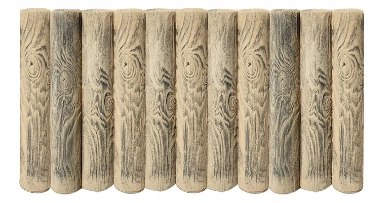 Betonovy obrubník - Vzor drevo 49cm