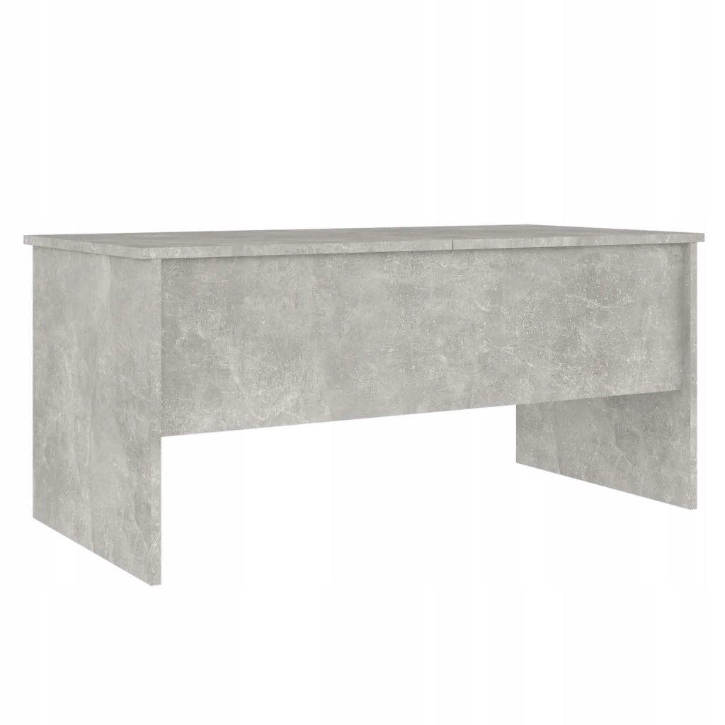 vidaXL Konferenčný stolík, betónovo sivý, 102x50,5x46,5 cm
